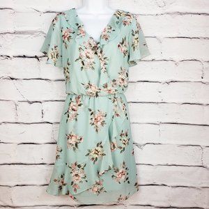 Maurices Ruffle Collar Summer Dress Sz M